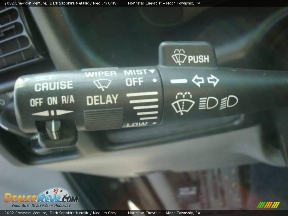 2002 Chevrolet Venture Dark Sapphire Metallic / Medium Gray Photo #16