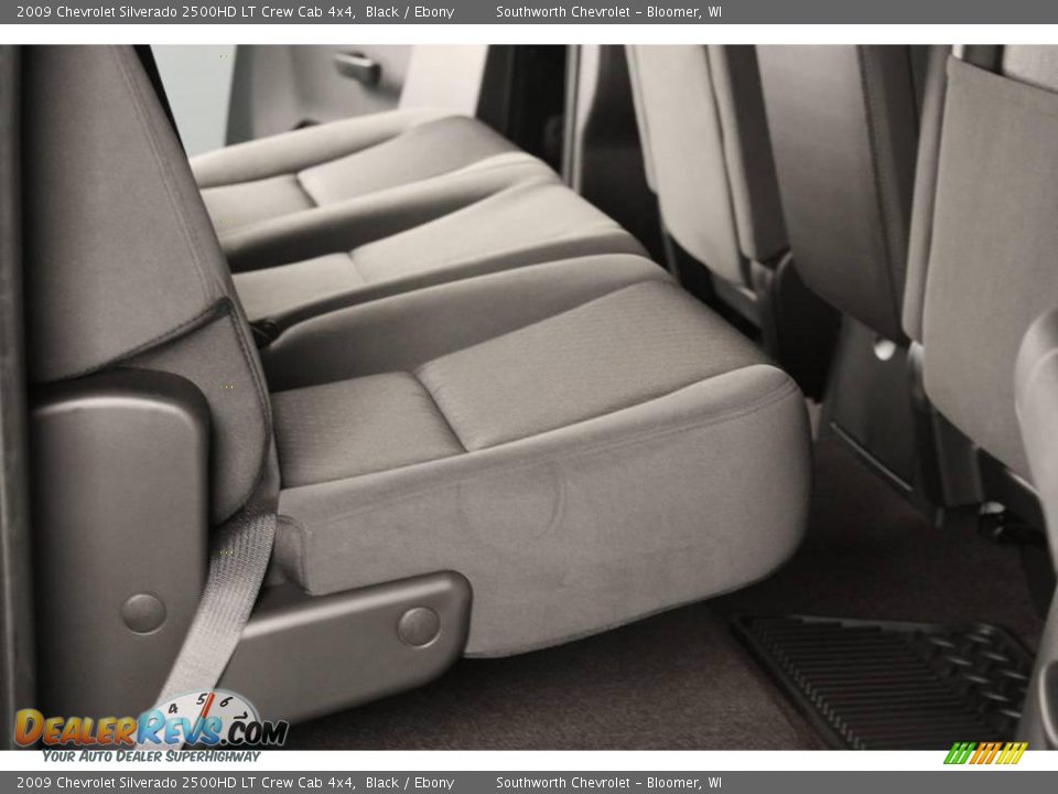 2009 Chevrolet Silverado 2500HD LT Crew Cab 4x4 Black / Ebony Photo #5
