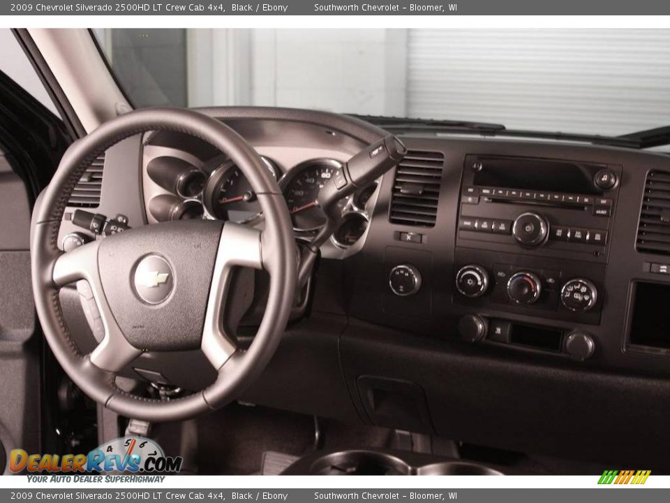 2009 Chevrolet Silverado 2500HD LT Crew Cab 4x4 Black / Ebony Photo #6