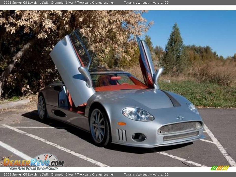 Front 3/4 View of 2008 Spyker C8 Laviolette SWB Photo #2