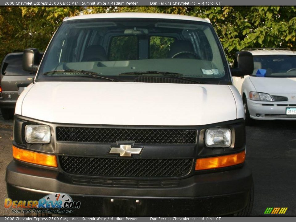 2008 Chevrolet Express 2500 Cargo Van Summit White / Medium Pewter Photo #2