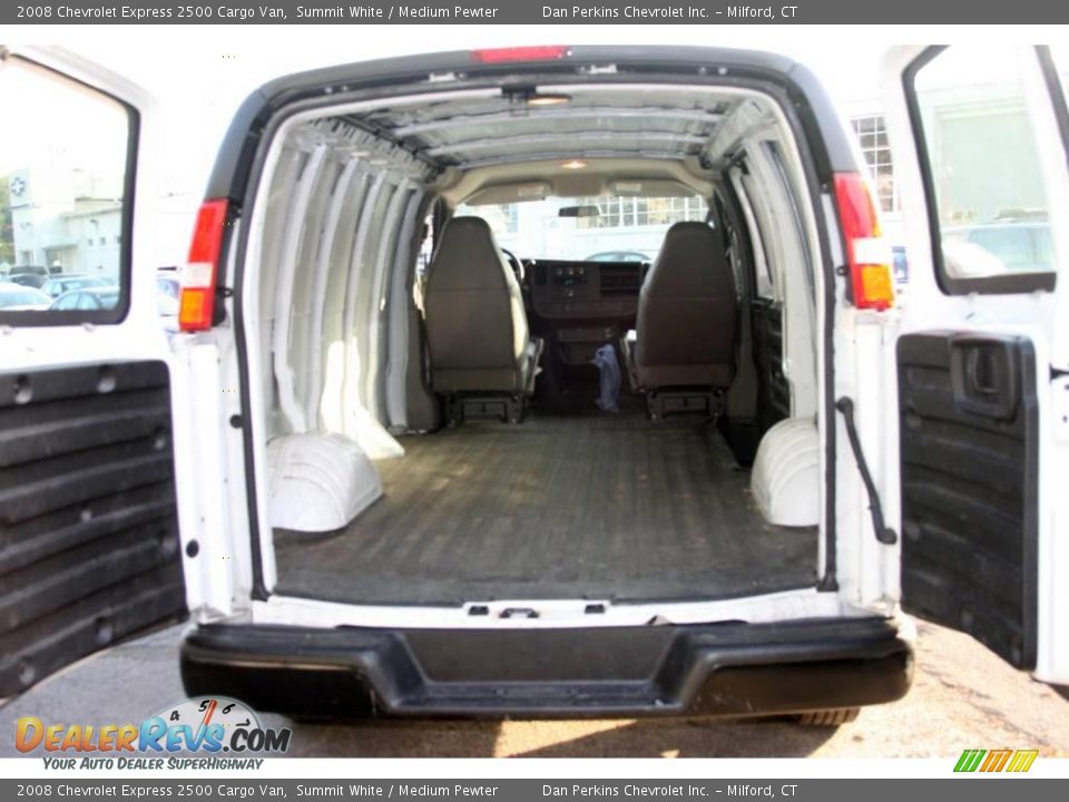 2008 Chevrolet Express 2500 Cargo Van Summit White / Medium Pewter Photo #6