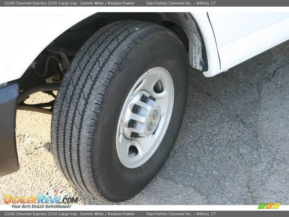 2008 Chevrolet Express 2500 Cargo Van Summit White / Medium Pewter Photo #8