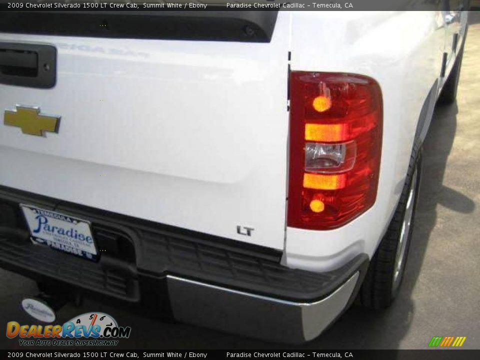 2009 Chevrolet Silverado 1500 LT Crew Cab Summit White / Ebony Photo #9