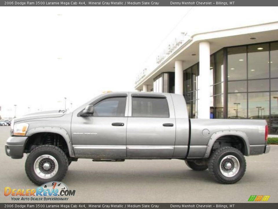 2006 Dodge Ram 3500 Laramie Mega Cab 4x4 Mineral Gray Metallic / Medium Slate Gray Photo #1