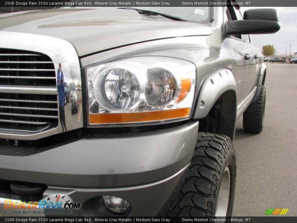 2006 Dodge Ram 3500 Laramie Mega Cab 4x4 Mineral Gray Metallic / Medium Slate Gray Photo #3