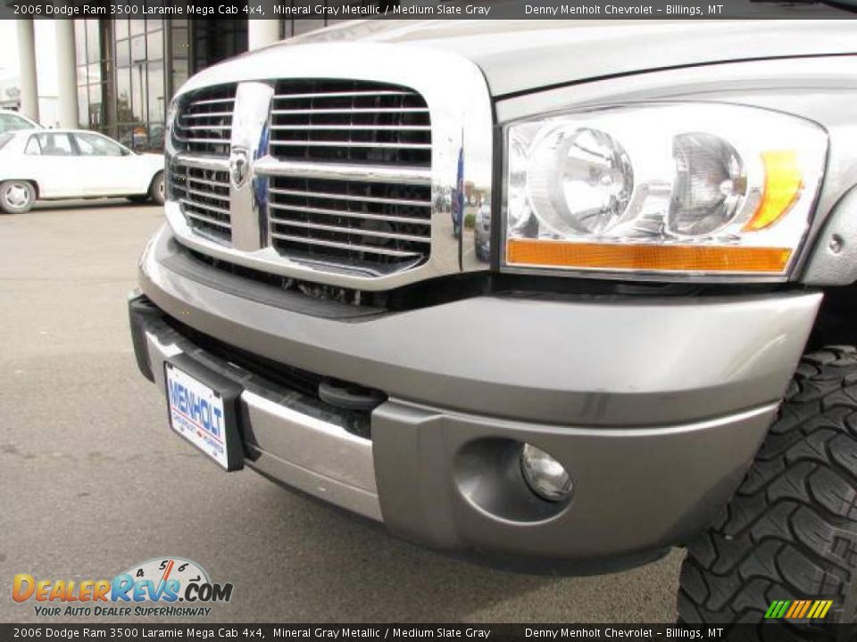 2006 Dodge Ram 3500 Laramie Mega Cab 4x4 Mineral Gray Metallic / Medium Slate Gray Photo #4