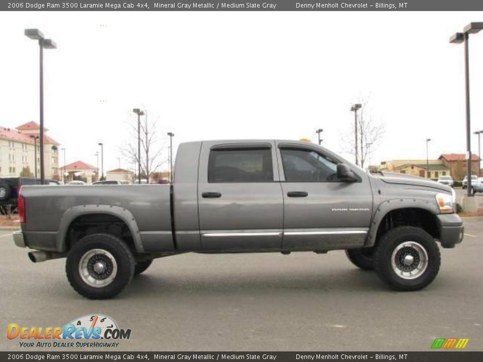 2006 Dodge Ram 3500 Laramie Mega Cab 4x4 Mineral Gray Metallic / Medium Slate Gray Photo #7