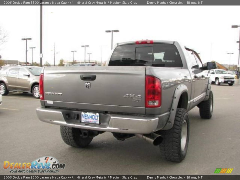 2006 Dodge Ram 3500 Laramie Mega Cab 4x4 Mineral Gray Metallic / Medium Slate Gray Photo #8