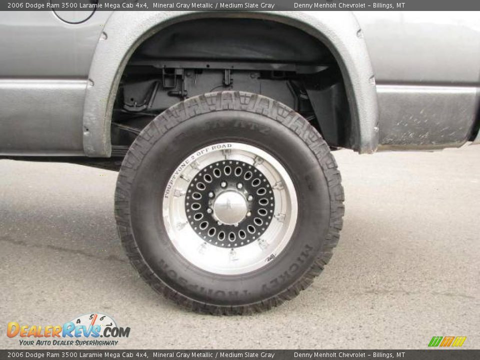 2006 Dodge Ram 3500 Laramie Mega Cab 4x4 Mineral Gray Metallic / Medium Slate Gray Photo #10