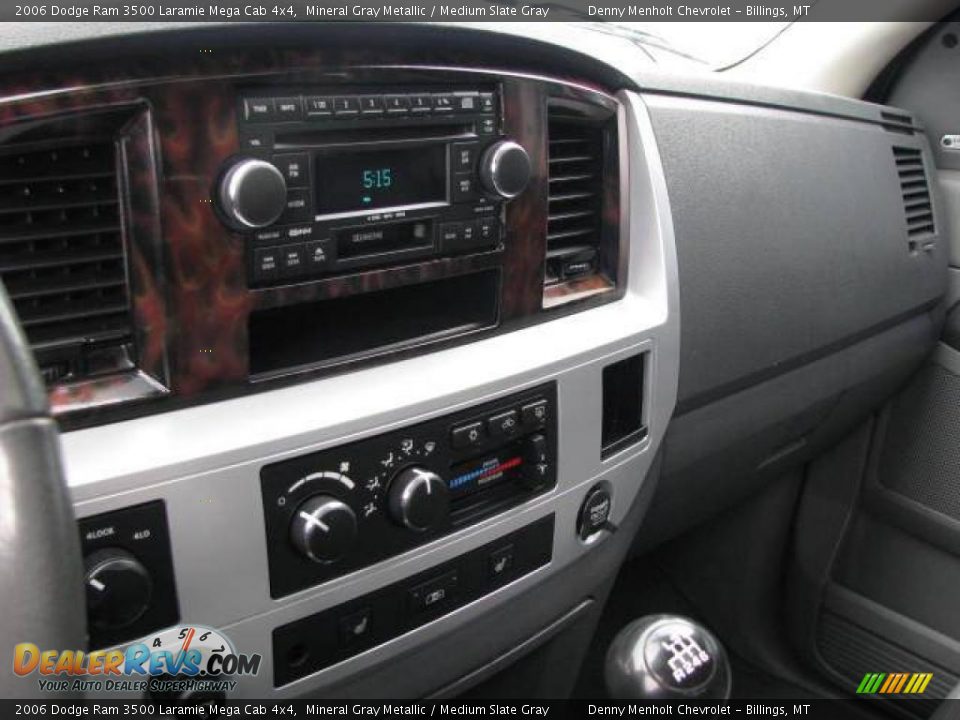 2006 Dodge Ram 3500 Laramie Mega Cab 4x4 Mineral Gray Metallic / Medium Slate Gray Photo #18