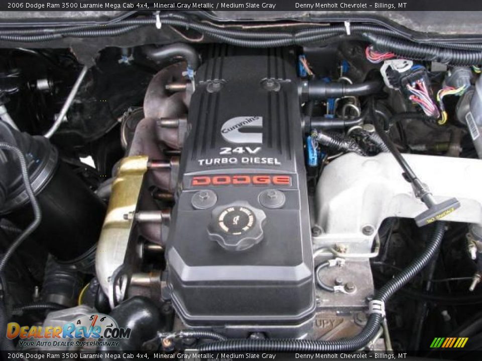 2006 Dodge Ram 3500 Laramie Mega Cab 4x4 Mineral Gray Metallic / Medium Slate Gray Photo #22