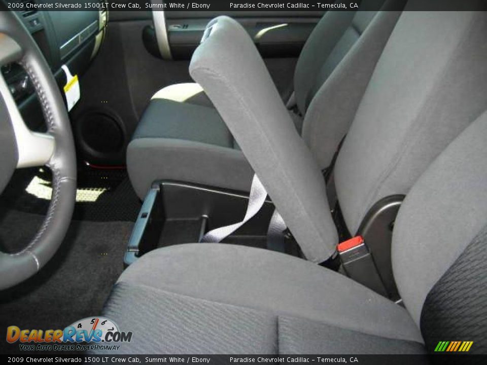 2009 Chevrolet Silverado 1500 LT Crew Cab Summit White / Ebony Photo #13