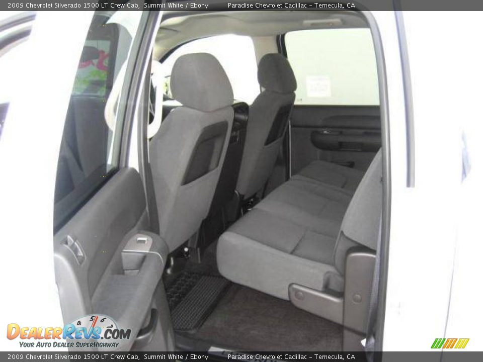 2009 Chevrolet Silverado 1500 LT Crew Cab Summit White / Ebony Photo #14
