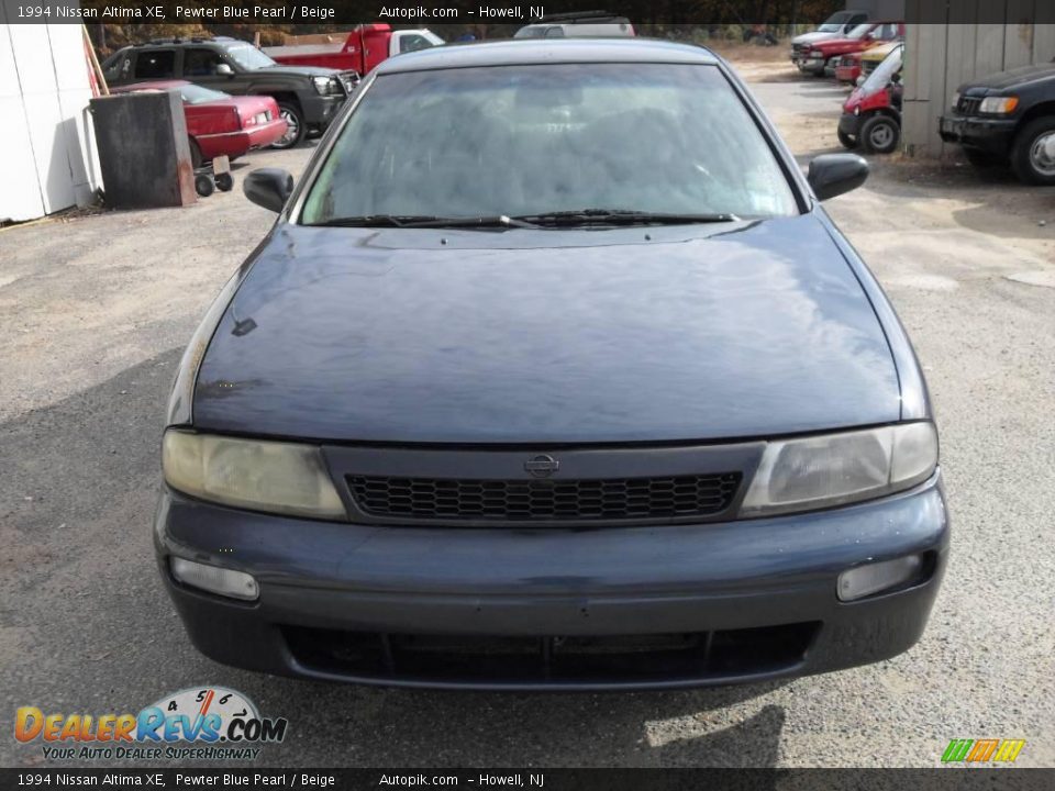 1994 Nissan Altima XE Pewter Blue Pearl / Beige Photo #1