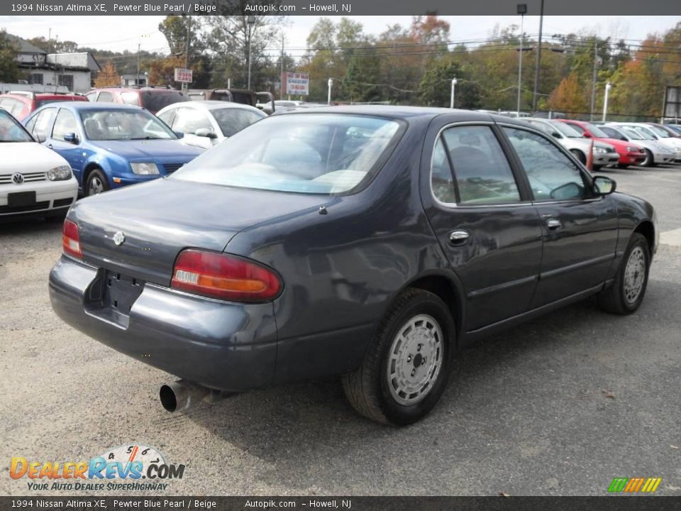 1994 Nissan Altima XE Pewter Blue Pearl / Beige Photo #5