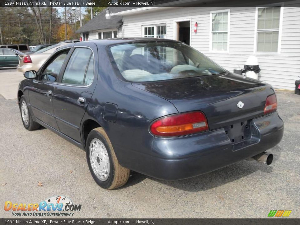 1994 Nissan Altima XE Pewter Blue Pearl / Beige Photo #7