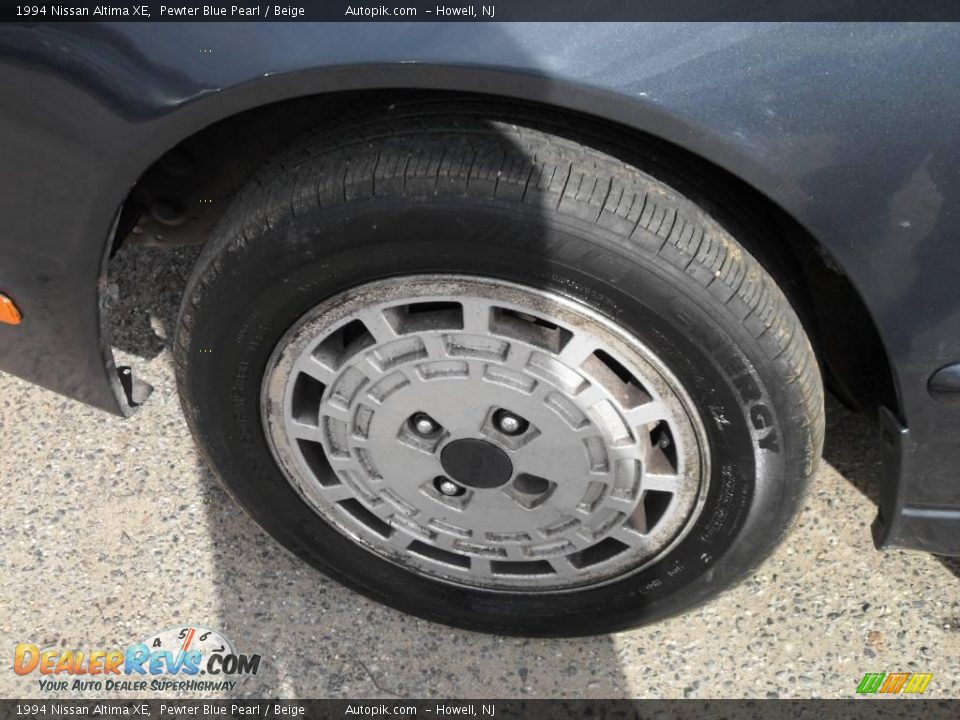 1994 Nissan Altima XE Pewter Blue Pearl / Beige Photo #12