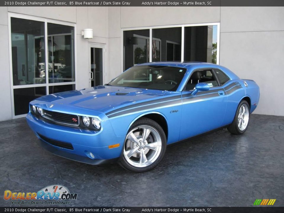 2010 Dodge Challenger R/T Classic B5 Blue Pearlcoat / Dark Slate Gray Photo #1