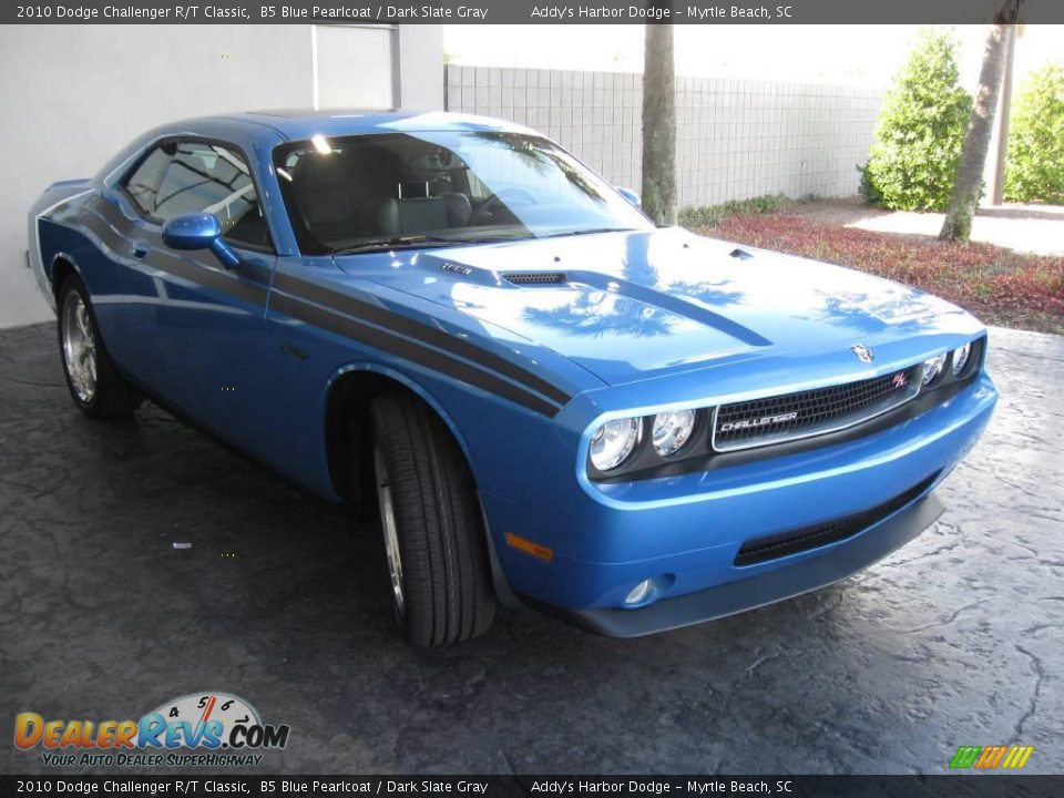 2010 Dodge Challenger R/T Classic B5 Blue Pearlcoat / Dark Slate Gray Photo #4