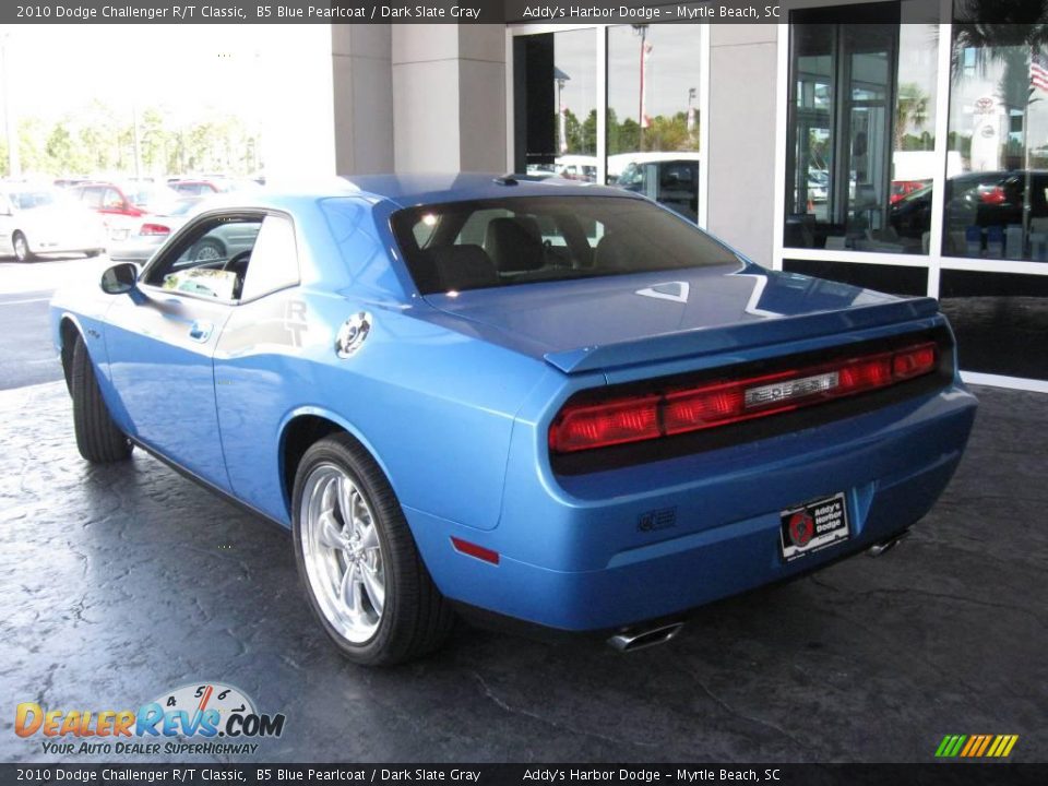 2010 Dodge Challenger R/T Classic B5 Blue Pearlcoat / Dark Slate Gray Photo #7