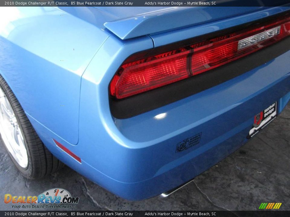 2010 Dodge Challenger R/T Classic B5 Blue Pearlcoat / Dark Slate Gray Photo #8