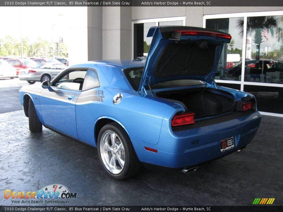 2010 Dodge Challenger R/T Classic B5 Blue Pearlcoat / Dark Slate Gray Photo #9