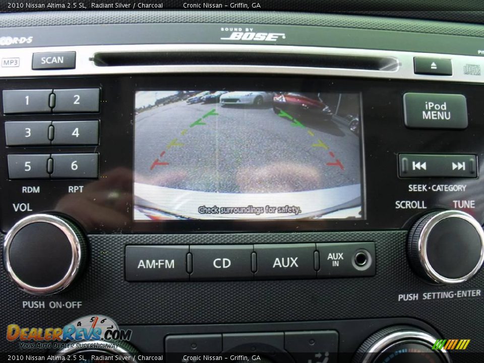 2010 Nissan Altima 2.5 SL Radiant Silver / Charcoal Photo #14