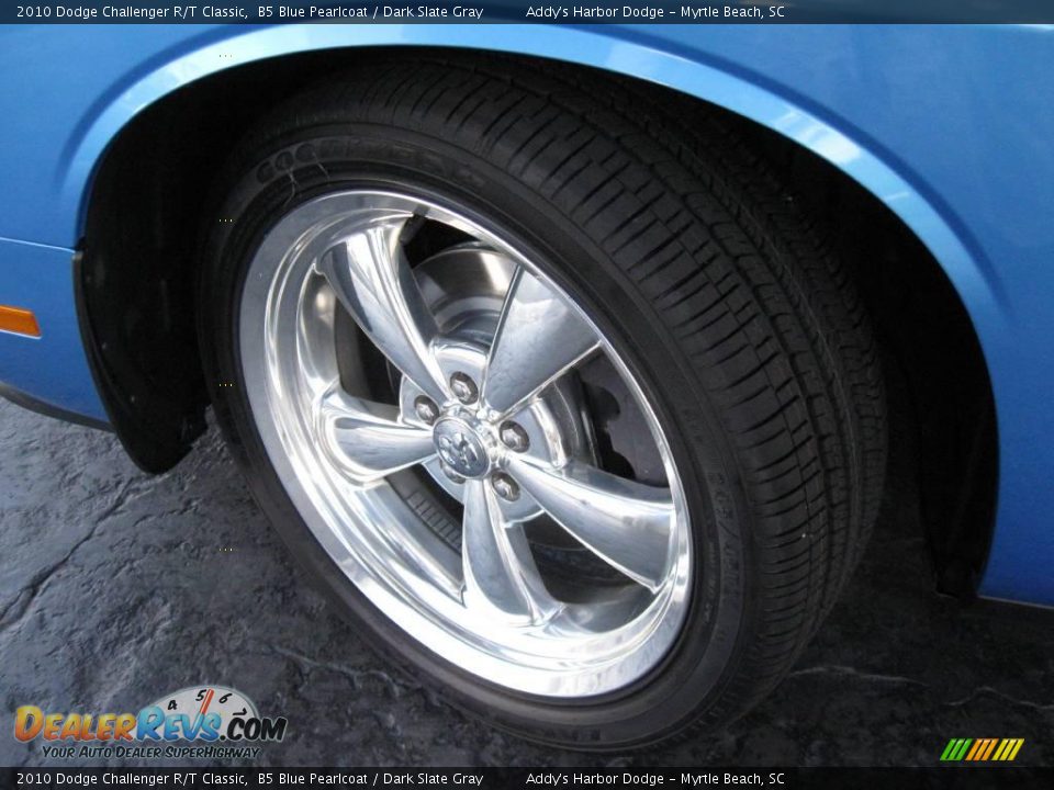 2010 Dodge Challenger R/T Classic B5 Blue Pearlcoat / Dark Slate Gray Photo #11