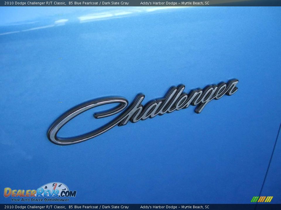2010 Dodge Challenger R/T Classic B5 Blue Pearlcoat / Dark Slate Gray Photo #12