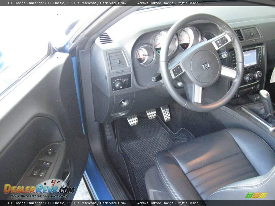 2010 Dodge Challenger R/T Classic B5 Blue Pearlcoat / Dark Slate Gray Photo #15