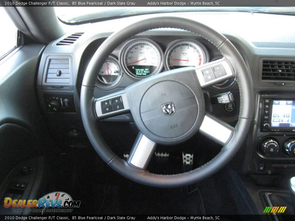 2010 Dodge Challenger R/T Classic B5 Blue Pearlcoat / Dark Slate Gray Photo #22