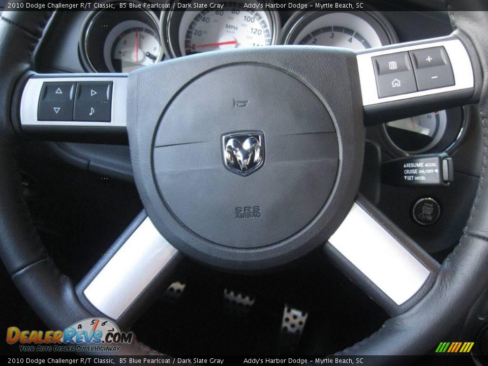 2010 Dodge Challenger R/T Classic B5 Blue Pearlcoat / Dark Slate Gray Photo #24