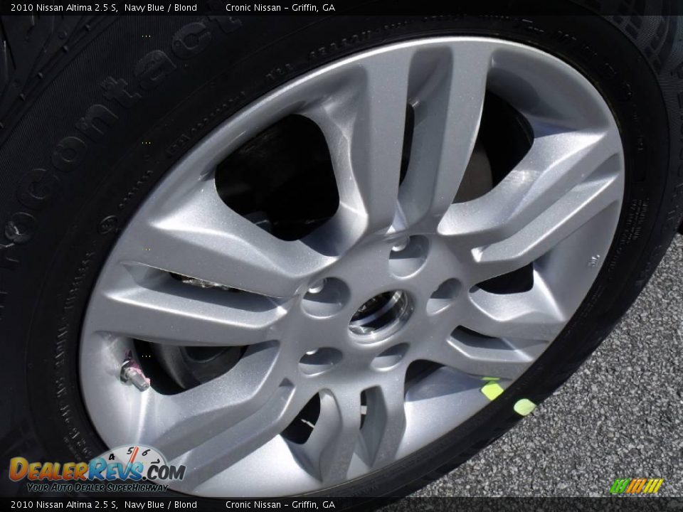 2010 Nissan Altima 2.5 S Navy Blue / Blond Photo #9
