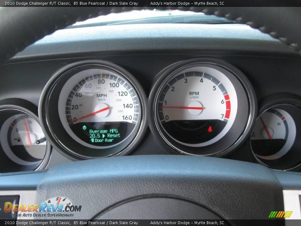 2010 Dodge Challenger R/T Classic B5 Blue Pearlcoat / Dark Slate Gray Photo #27