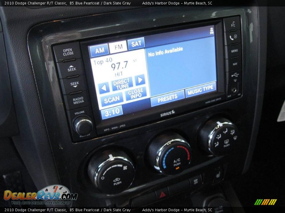 2010 Dodge Challenger R/T Classic B5 Blue Pearlcoat / Dark Slate Gray Photo #28