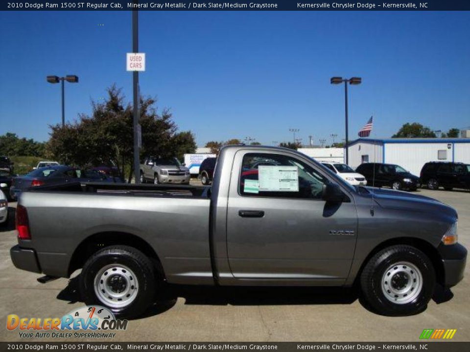 2010 Dodge Ram 1500 ST Regular Cab Mineral Gray Metallic / Dark Slate/Medium Graystone Photo #2