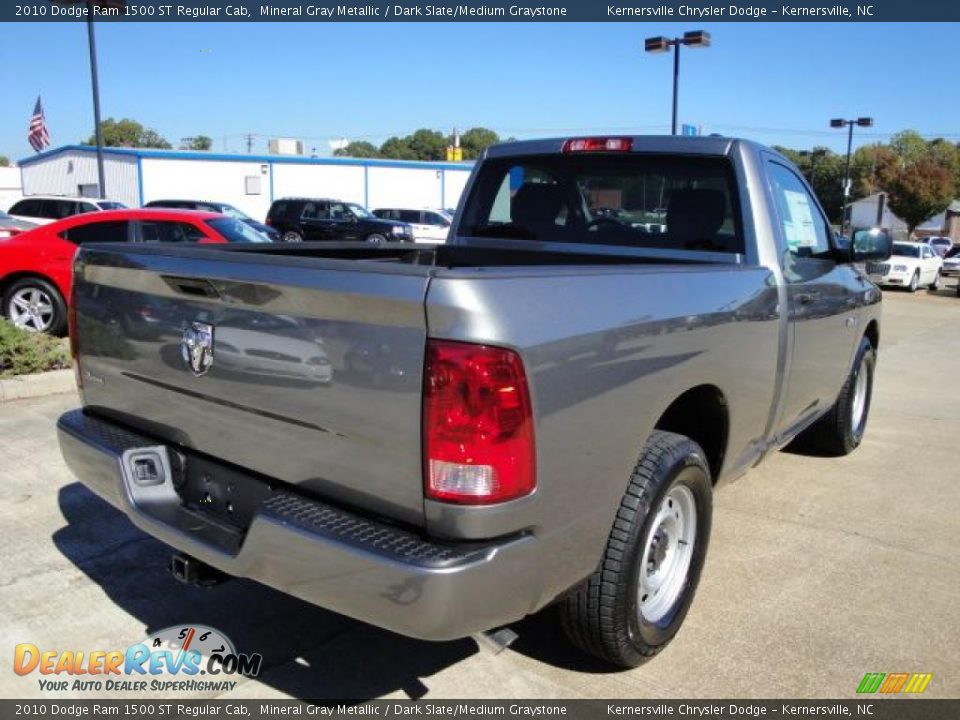 2010 Dodge Ram 1500 ST Regular Cab Mineral Gray Metallic / Dark Slate/Medium Graystone Photo #3