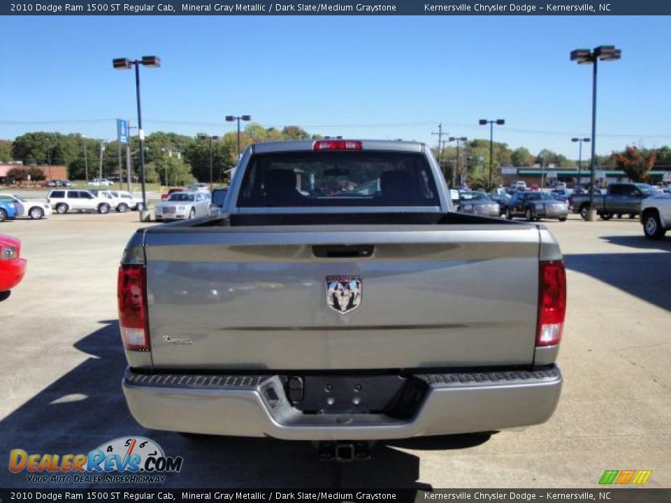 2010 Dodge Ram 1500 ST Regular Cab Mineral Gray Metallic / Dark Slate/Medium Graystone Photo #4