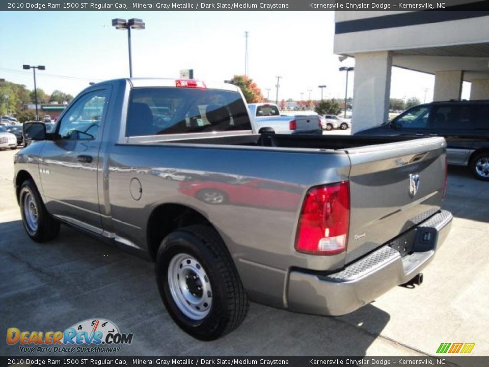 2010 Dodge Ram 1500 ST Regular Cab Mineral Gray Metallic / Dark Slate/Medium Graystone Photo #5