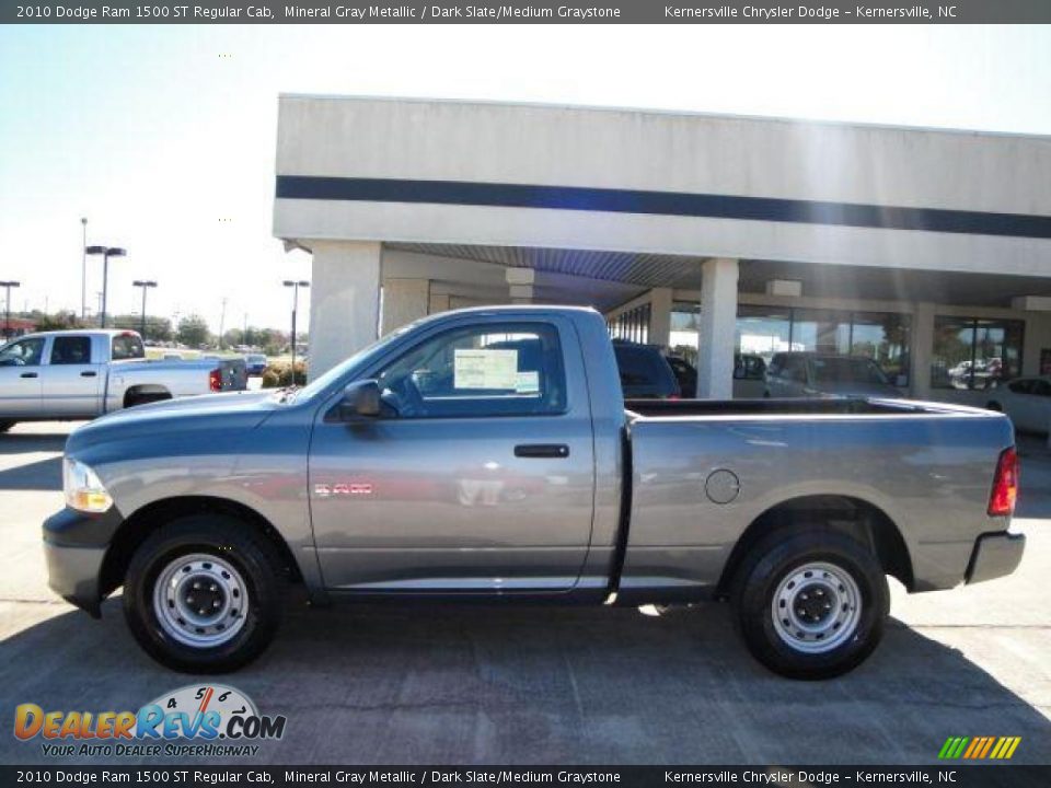 2010 Dodge Ram 1500 ST Regular Cab Mineral Gray Metallic / Dark Slate/Medium Graystone Photo #6