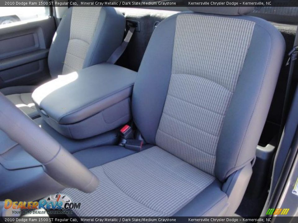 2010 Dodge Ram 1500 ST Regular Cab Mineral Gray Metallic / Dark Slate/Medium Graystone Photo #10