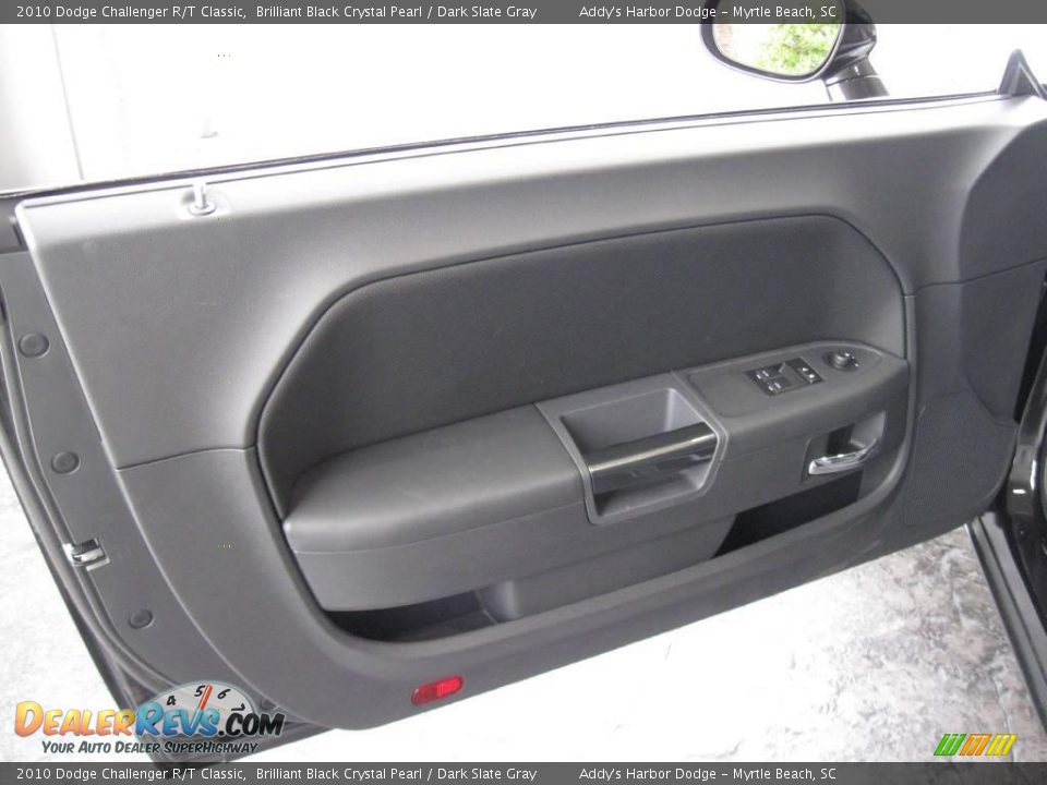 2010 Dodge Challenger R/T Classic Brilliant Black Crystal Pearl / Dark Slate Gray Photo #20