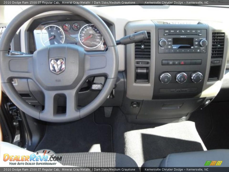 2010 Dodge Ram 1500 ST Regular Cab Mineral Gray Metallic / Dark Slate/Medium Graystone Photo #13