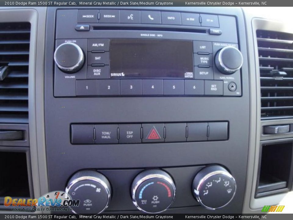 2010 Dodge Ram 1500 ST Regular Cab Mineral Gray Metallic / Dark Slate/Medium Graystone Photo #14