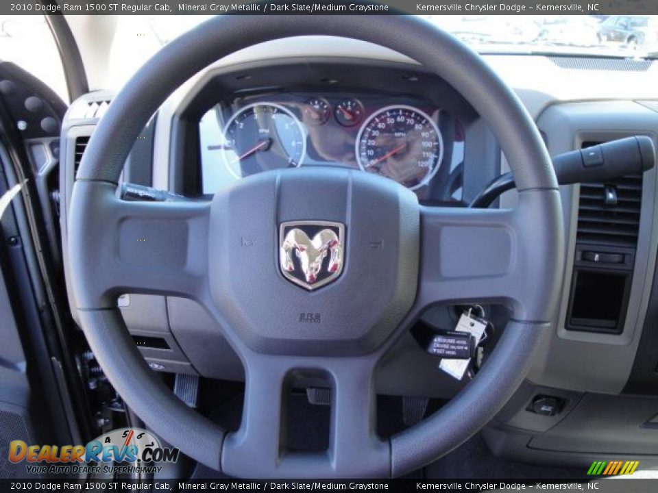 2010 Dodge Ram 1500 ST Regular Cab Mineral Gray Metallic / Dark Slate/Medium Graystone Photo #15