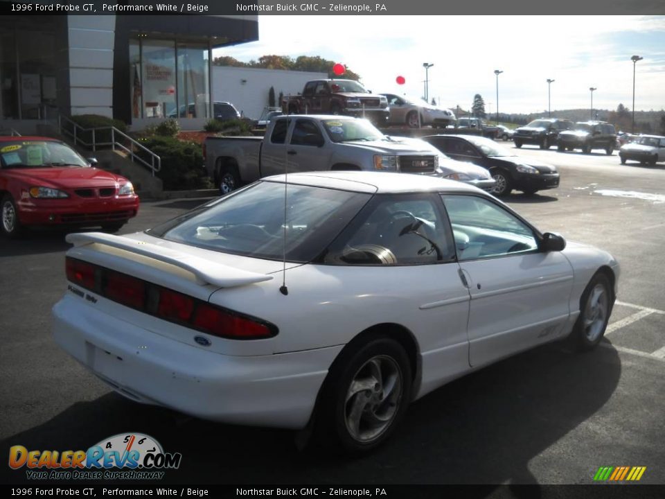1996 Ford Probe GT Performance White / Beige Photo #2