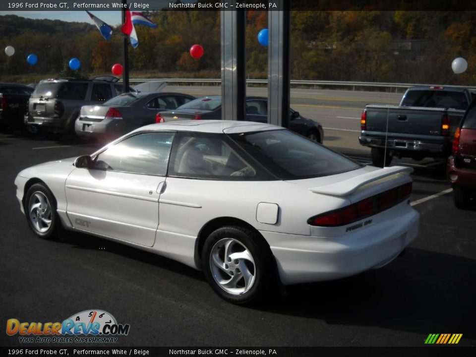 1996 Ford Probe GT Performance White / Beige Photo #4