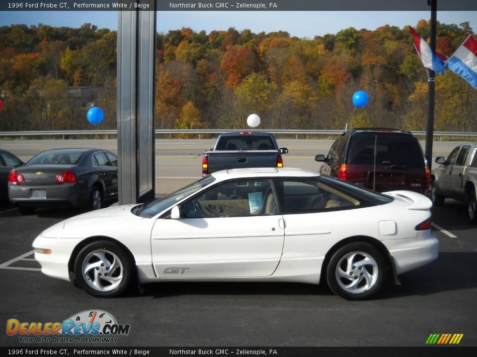 1996 Ford Probe GT Performance White / Beige Photo #5