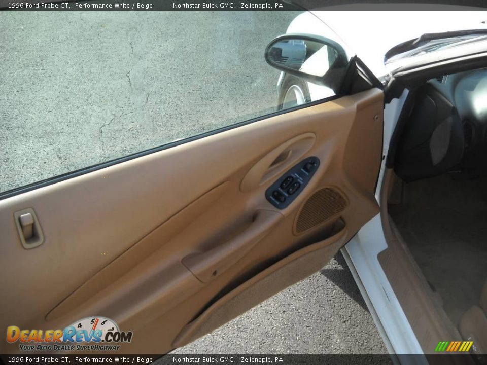 1996 Ford Probe GT Performance White / Beige Photo #6